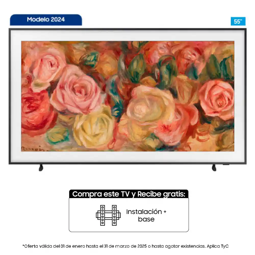 Televisor Samsung 55'' Qled Uhd 4k Smart Tv Qn55ls03dakxzl