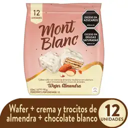 Montblanc Golosina Wafer Almendra Blanca