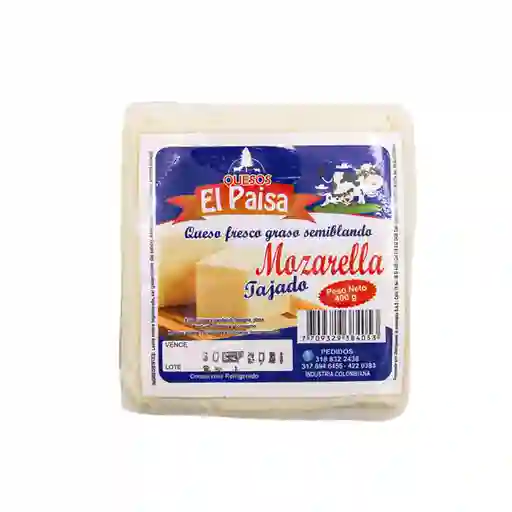 El Paisa Queso Mozzarella