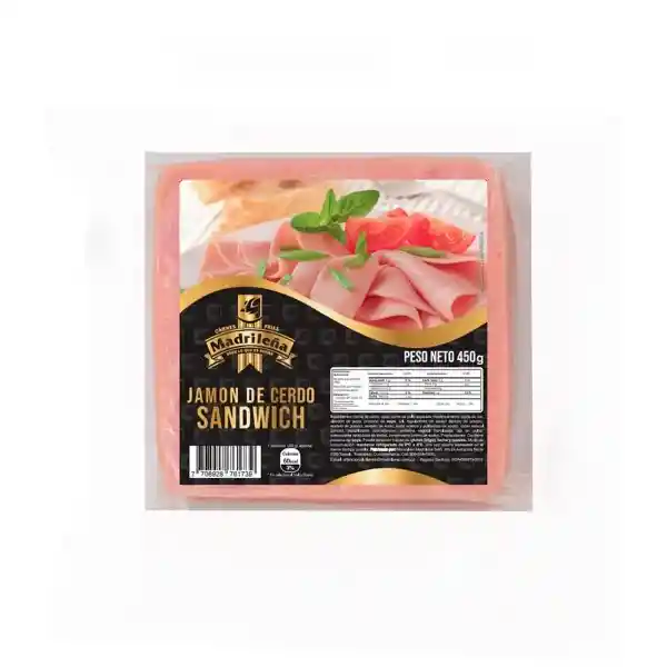 Madrileña Jamón de Cerdo Sándwich