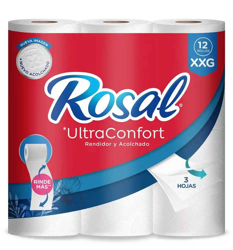Rosal Papel Higienico Triple Hoja XXG