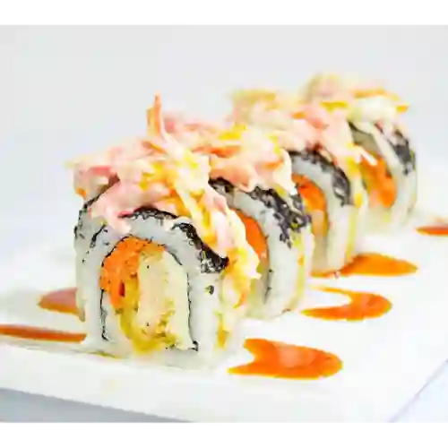 Kimetsu Dinamita Roll (6 Bocados)