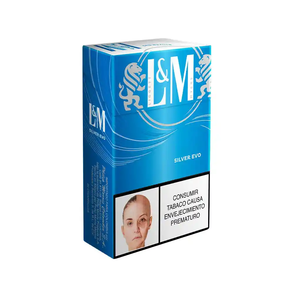Cigarrillos L & M Silver Evo Cajetilla (20 Und)