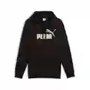 Puma Buzo Hoodie Ess 2 Color No. 1 Logo Tr Hombre Negro Talla L