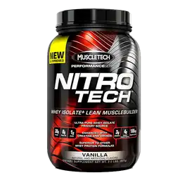 MUSCLETECH Formula Nitro Tech Performance Series Vainilla