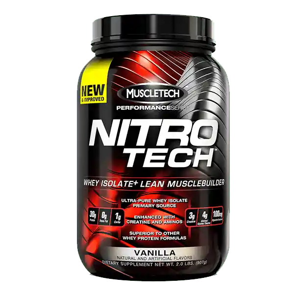 MUSCLETECH Formula Nitro Tech Performance Series Vainilla