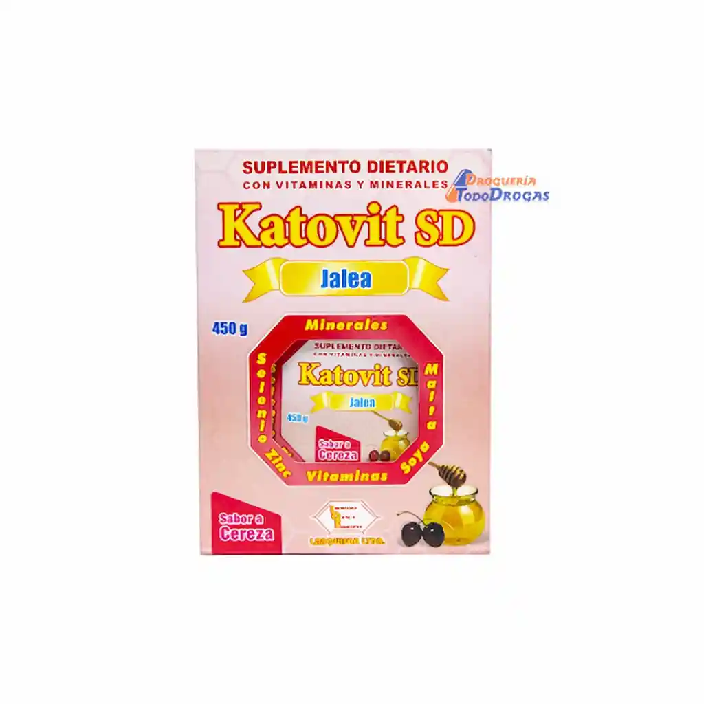 Katovit Multivitamínico Jalea Cereza 450 G