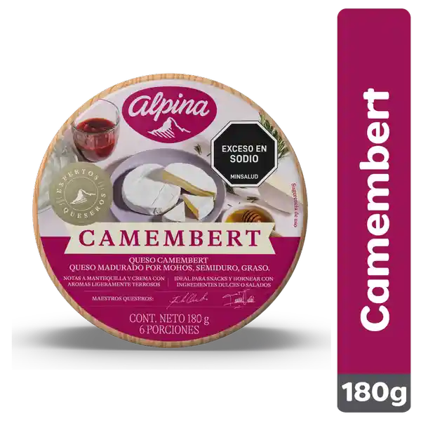 Queso Alpina Queso Camembert (180 Gr)