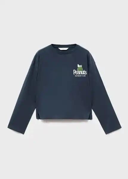 Camiseta Syfloc Navy Talla 10 Niña Mango