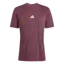 Adidas Camiseta 3S Sj Manga Corta Lifestyle Hombre Rojo Talla XL