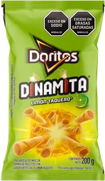 Doritos Snack Dinamita Limon Taquero 200 g