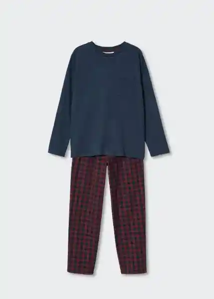 Pijama Pack Hugo Navy Talla 14 Niños Mango