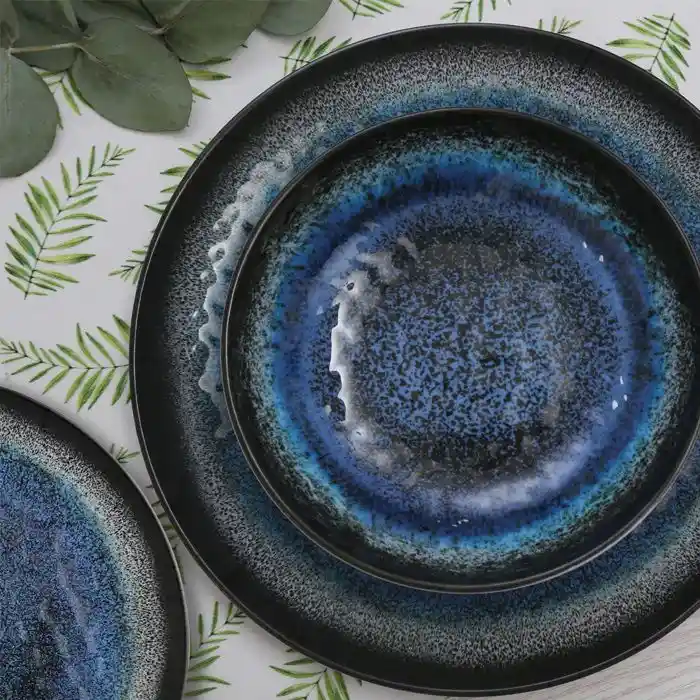 Plato Hondo Eclipse Hephm 961101 Azul/negro