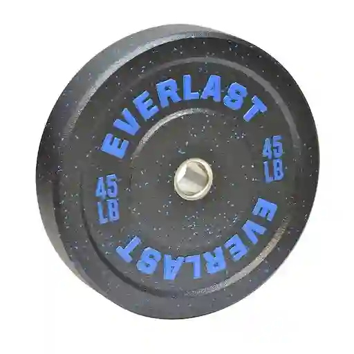 Everlast Bumper Plate Blue 45 Lb