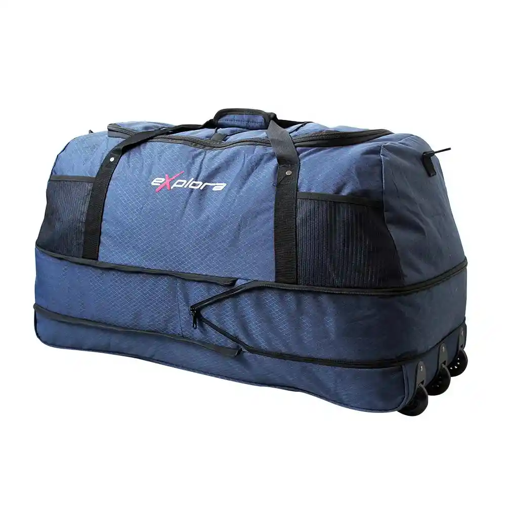 Tula Enrrollable 3 Ruedas Explora Azul Explora