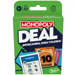 Juego de Mesa Monopoly Deal Hasbro Gaming
