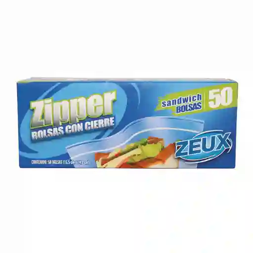 Zeux Bolsazipper Sandwich X 50U