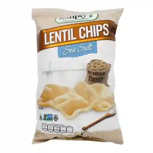 Simply 7 Chips de Lentejas con Sal Marina