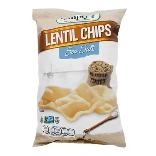 Simply 7 Chips de Lentejas con Sal Marina