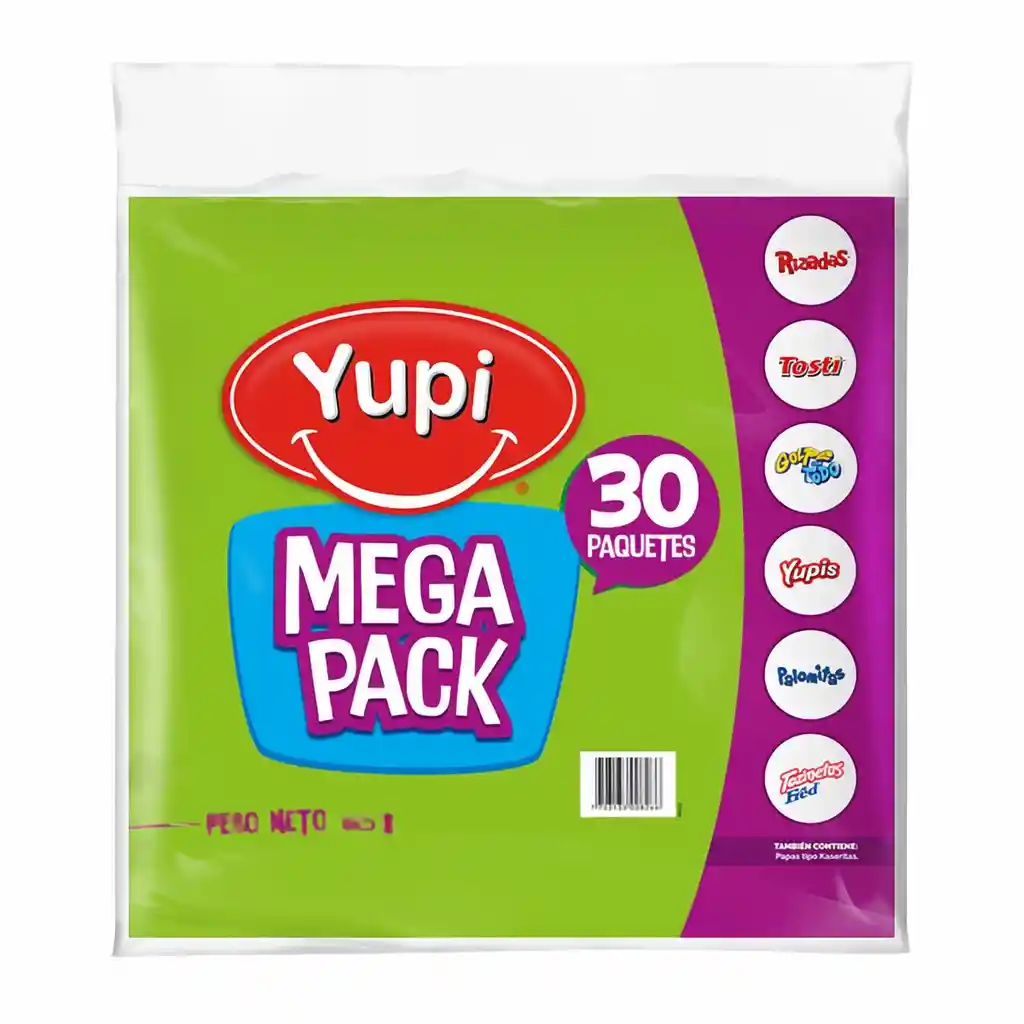 Yupi Pasabocas Mega Pack Surtido