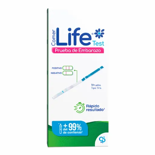 Comerlife Test Prueba de Embarazo en Cinta