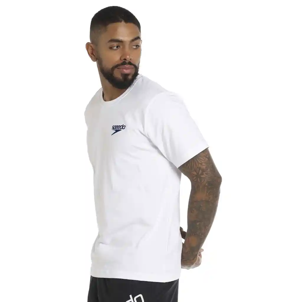 Camiseta Manga Corta Fresco Cubes Hombre Blanco-xl
