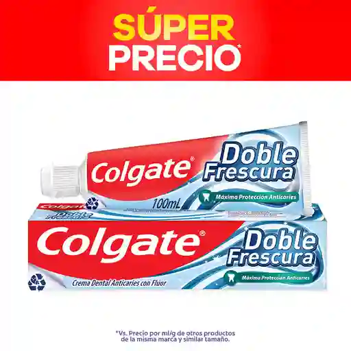 Colgate Crema Dental Doble Frescura