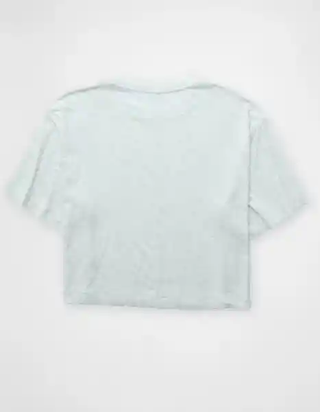 Camiseta Mujer Gris Talla: LARGE 1189092 American Eagle