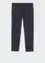 Pantalón Isaac Gris Oscuro Vigore Talla 38 Hombre Mango