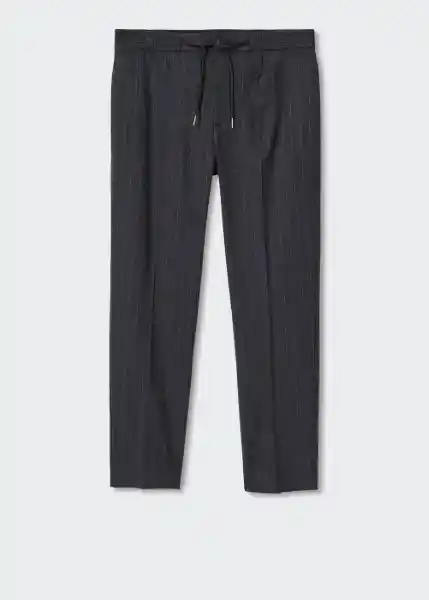 Pantalón Isaac Gris Oscuro Vigore Talla 38 Hombre Mango