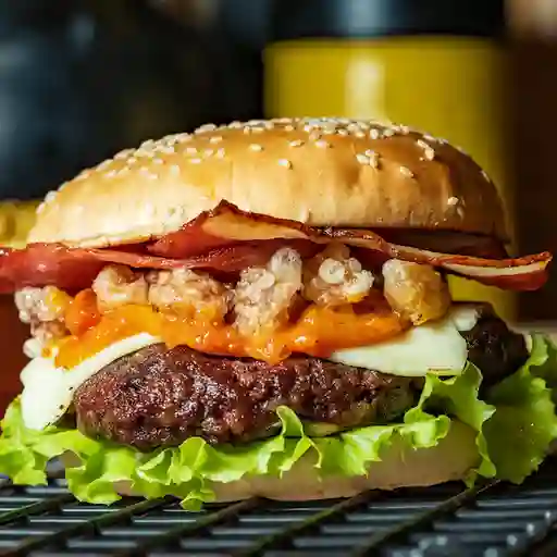 Hamburguesa de res