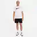 Nike Camiseta Tee 2 Yr Swoosh Para Hombre Blanco Talla M