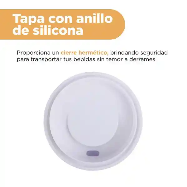 Vaso Plástico Plegable de Silicona Púrpura 350 mL Serie Miniso