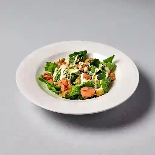Ensalada Cesar con Salmón Ahumado