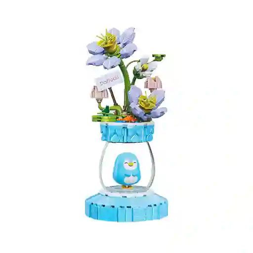 Bloques Mini Flores Familia Narcissus Serie Mini Family Miniso