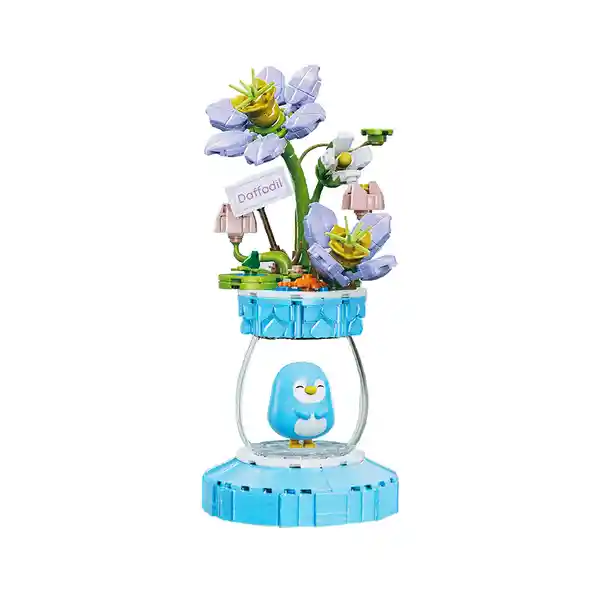 Bloques Mini Flores Familia Narcissus Serie Mini Family Miniso
