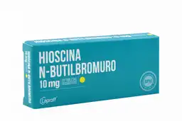 Laproff Hioscina N-Butilbromuro Medicamento En Tabletas