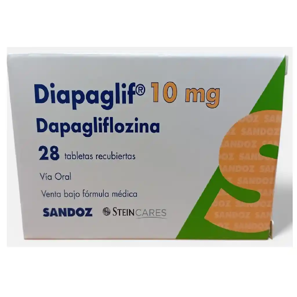 Diapaglif Dapagliflozina 10 Mg
