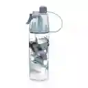 Botella Con Tapa y Atomizador de Tritan