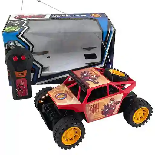 Carro Radio Control Iron Man Marvel