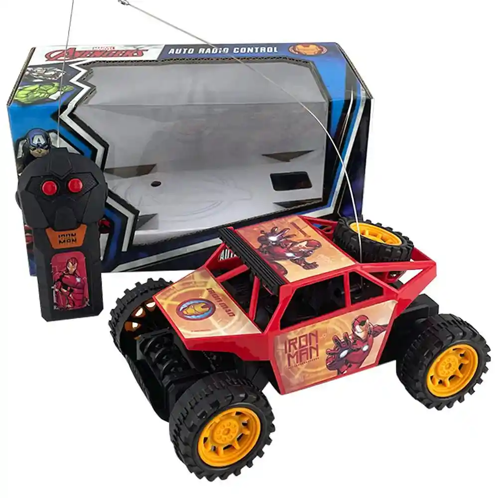 Carro Radio Control Iron Man Marvel