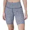 Pantaloneta Houndstooth Blanco y Negro Talla L Everlast