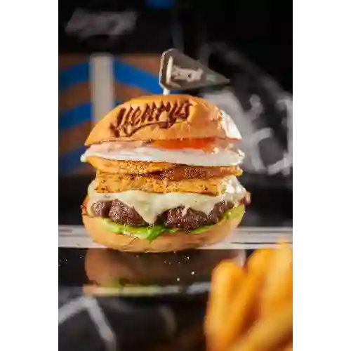 Burger la Champetua + Acompañante