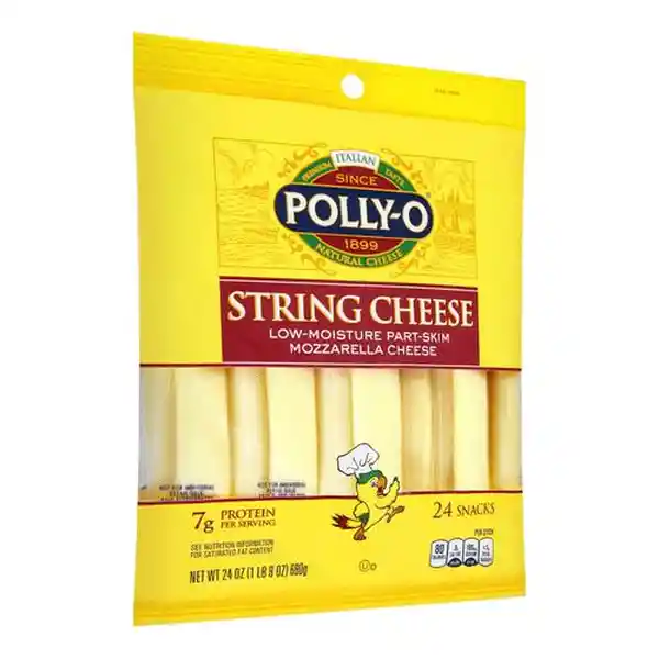 Polly-O Palitos de Queso Mozzarella / 1.4 Lb