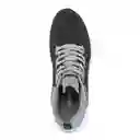 Croydon Tenis Viz Para Mujer Negro y Gris Talla 38