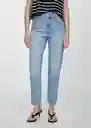 Jean Mom2000 Tejano Medio Talla 54 Mujer Mango