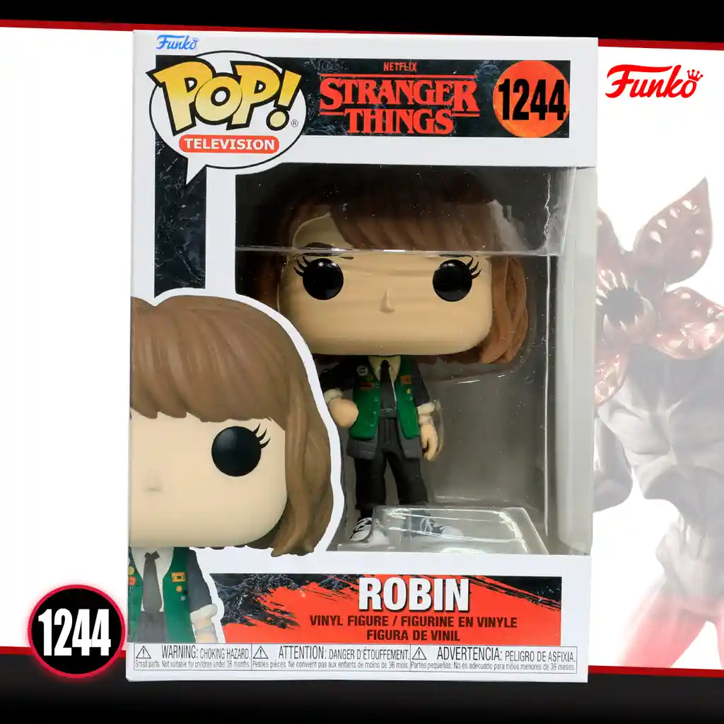 Funko Pop! Figura de Colección Stranger Things Season 4th Robin