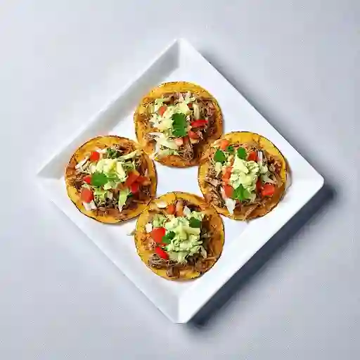 Tostadas de Carnitas X3