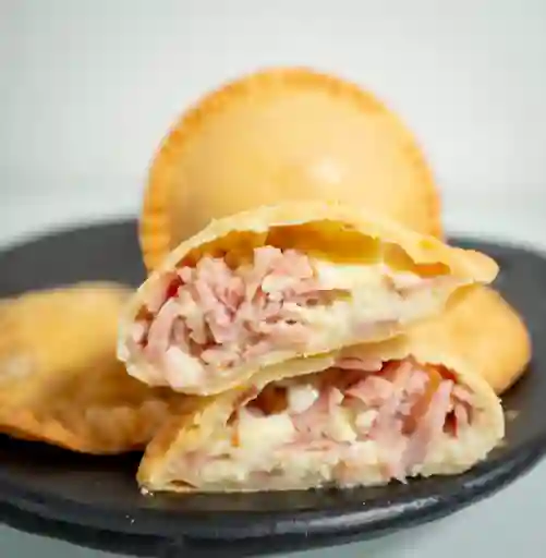 Pastel de jamón y queso