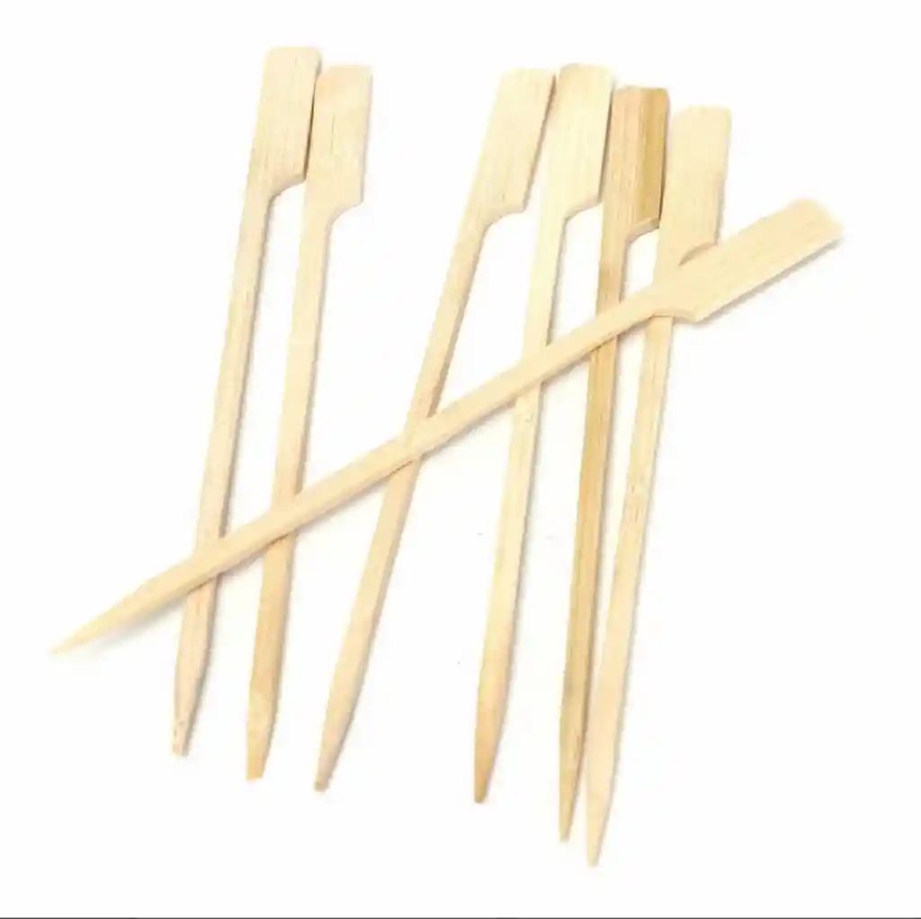 Bambu Mini Brochetas Bambú Festival